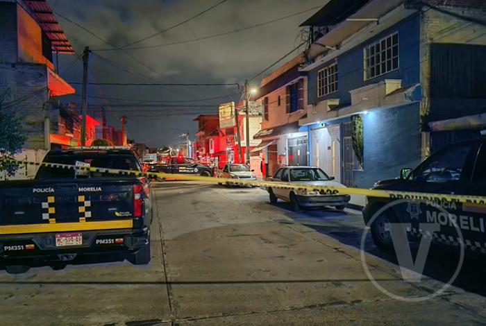 Sujetos en motocicleta matan a un peatón en la colonia El Realito, Morelia