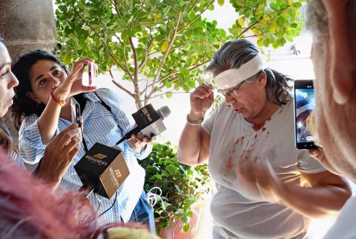 Suman 15, los reporteros agredidos en marcha del 15N