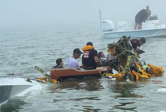 Suman 6 muertos por caída de aeronave de la Semar durante misión médica en Texas