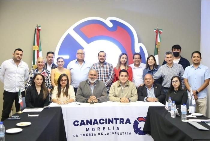 Suman esfuerzos CANACINTRA Morelia y Policía Morelia por fortalecer la confianza en las instituciones
