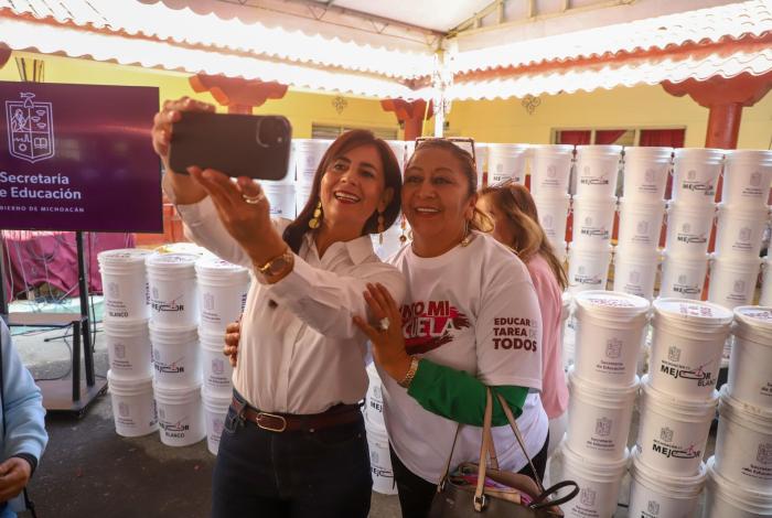 ¡Súmate a “Pinto mi Escuela”! Ayuda a transformar planteles michoacanos: SEE