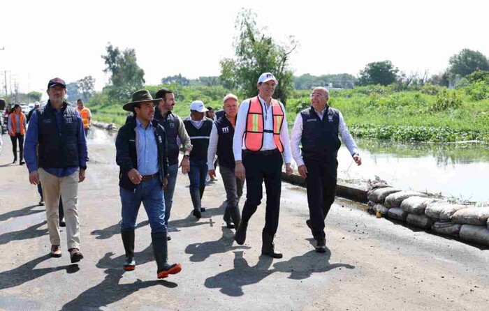 Supervisa Alfonso Martínez limpieza y dragado en colonias del Poniente de Morelia