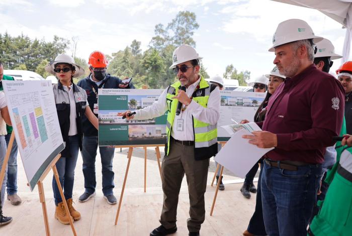 Supervisa Bedolla construcción de nuevo hospital del IMSS en Zitácuaro