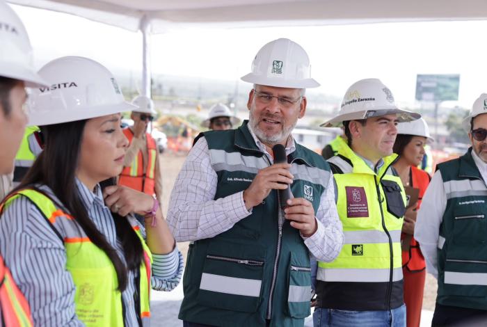 Supervisa Bedolla construcción del nuevo Hospital del IMSS en Villas del Pedregal