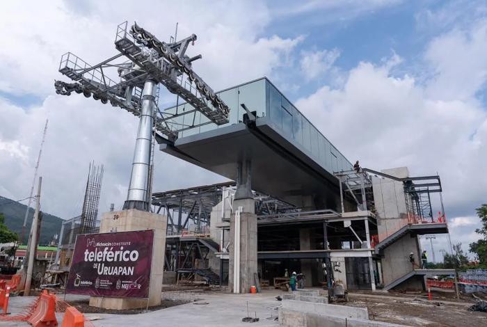 Teleférico de Uruapan, con avance del 92 %: Gladyz Butanda