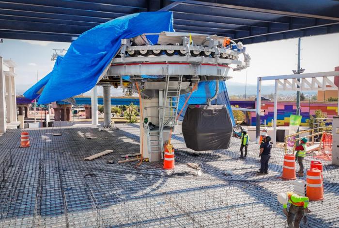 Teleférico en Morelia, a 68 por ciento