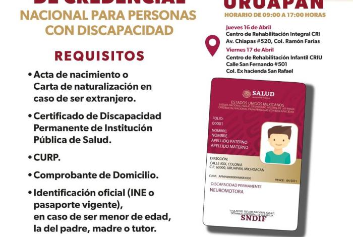 Teleférico gratis para personas con discapacidad en Uruapan, tramita tu credencial