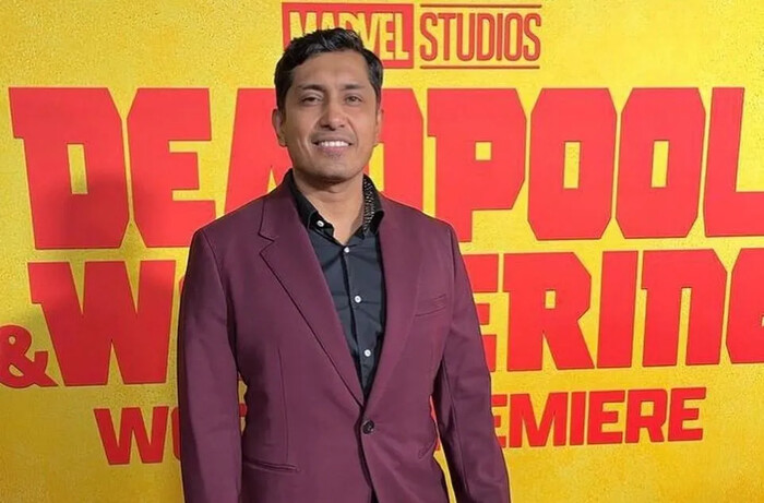 Tenoch Huerta asiste a estreno en Nueva York con estrellas de Marvel