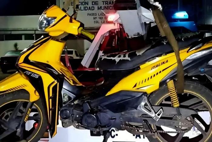 Tijuanense armado es detenido tras persecución policial, en Uruapan