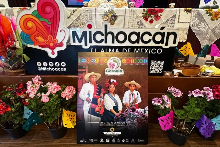 Tingambato se llenará de color con su Feria del Geranio, del 27 al 30 de marzo