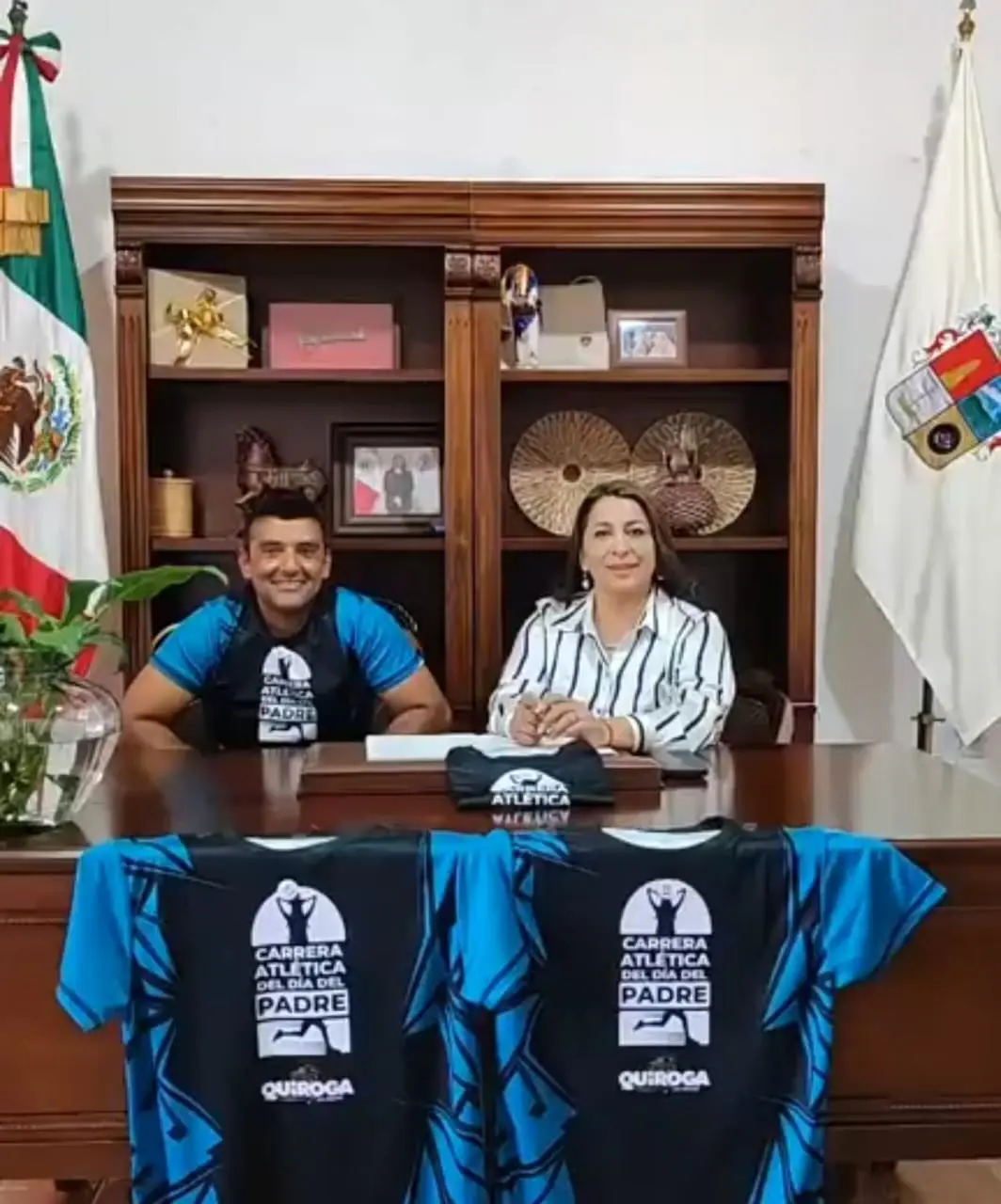 Todo listo para celebrar el Día del Padre corriendo en familia en Quiroga