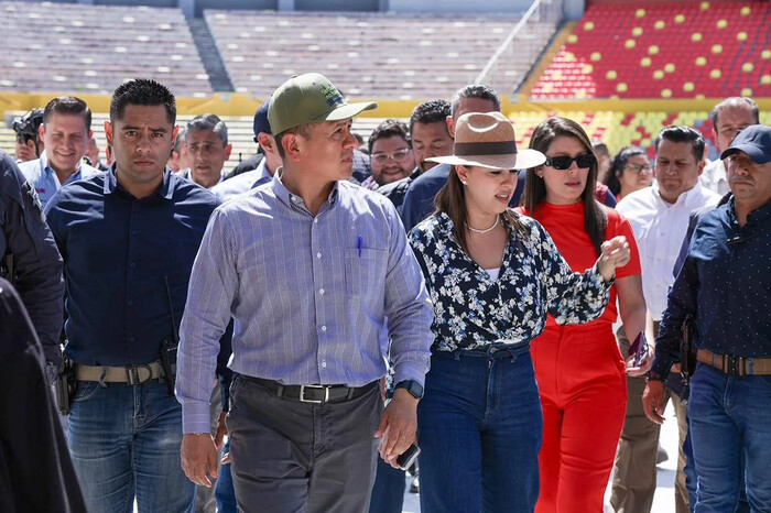 Todo listo para Tercer Informe de Gobierno de Ramírez Bedolla