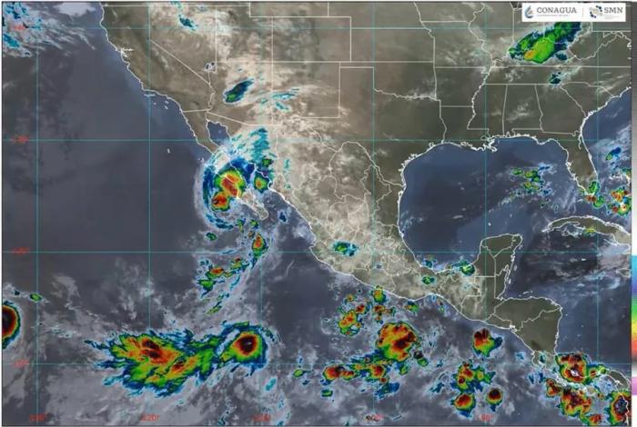 Tormenta tropical Lorena provocará lluvias intensas en México