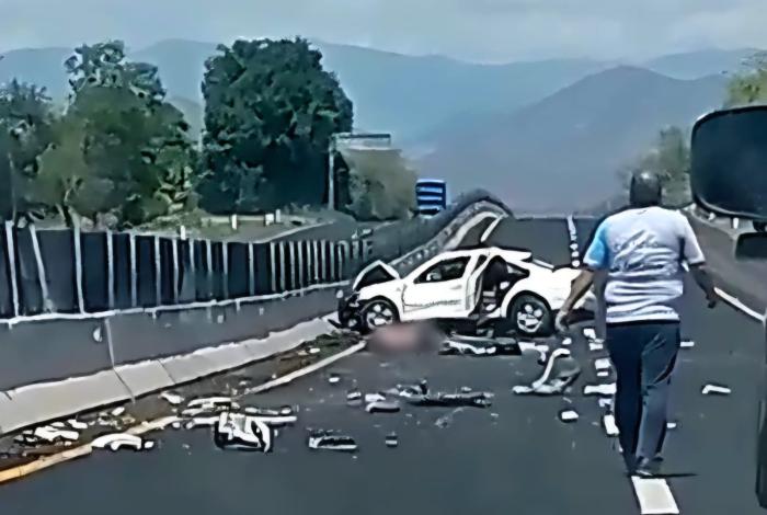Trágico accidente deja saldo de una joven fallecida; su bebé está grave