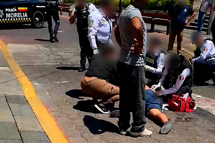 Transeúnte queda herido al ser baleado en Santa María de Guido, al sur de Morelia