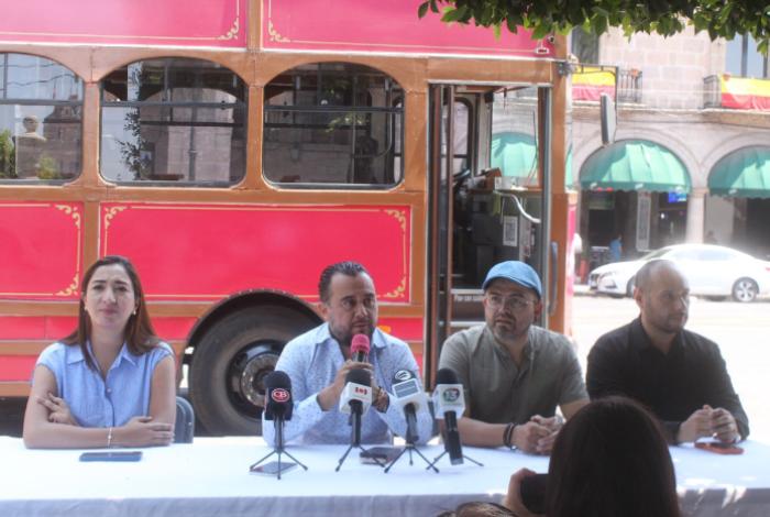 Tranvías Kuanari de Morelia ofrecen viajes gratis a mamás y boletos para Marco Antonio Solís