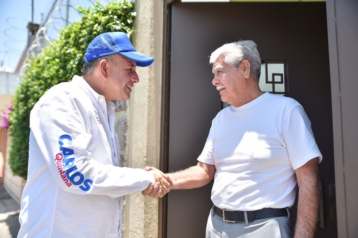 Tras 44 días de campaña, Carlos Quintana agradece apoyo ciudadano