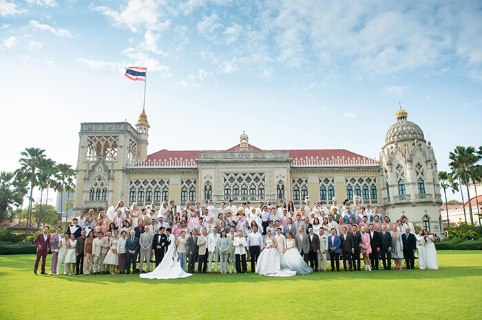 Tras aprobación de bodas LGBT en Tailandia, mil 800 parejas se casan en un solo día