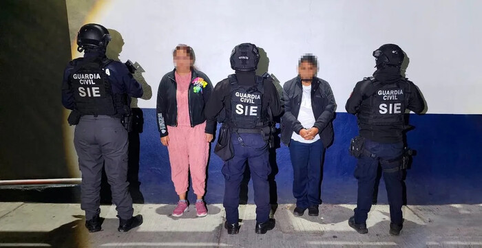 Tras cateo, dos personas detenidas en Villas del Pedregal por SSP y FGR