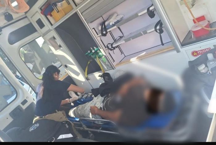 Tras choque, resultaron heridos cinco elementos de la Guardia Nacional en Uruapan