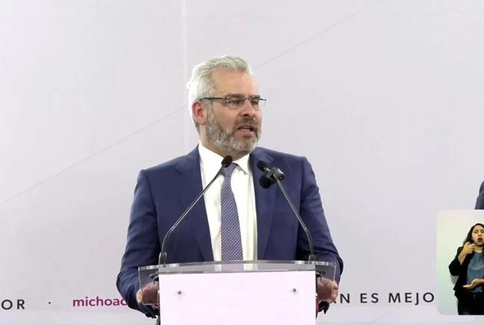 Tras manifestación de comuneros de Arantepacua, Bedolla asegura que hospital se concluirá este año