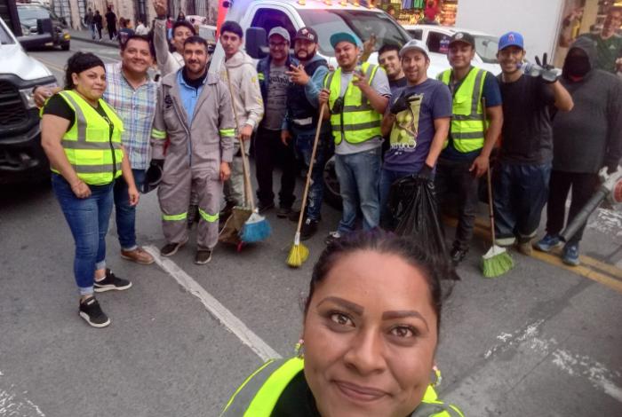 Tras marcha del Orgullo Pride en Morelia, recolectan 4.5 toneladas de basura