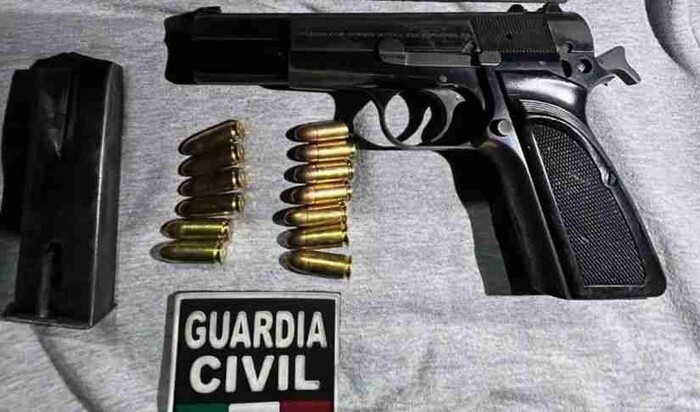 Tras refuerzo operativo en Uruapan, hay un detenido en posesión de un arma de fuego