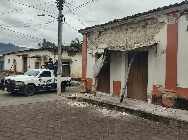 Tras sismo, SSP realiza recorridos de monitoreo y vigilancia en Coalcomán