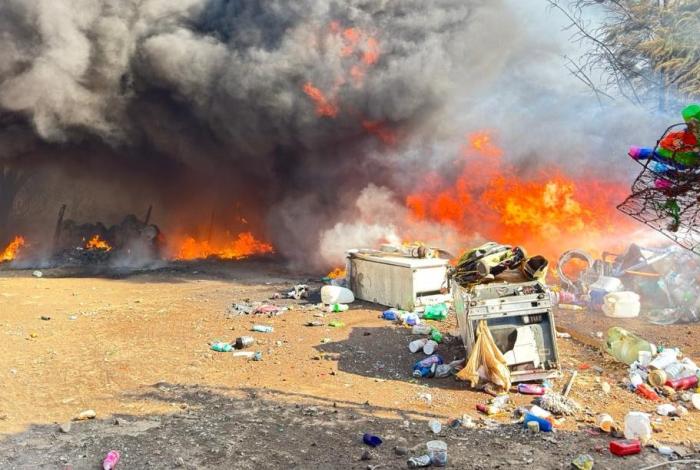 Tras varios días de lucha, por fin logran controlar incendio el Cerro del Estribo