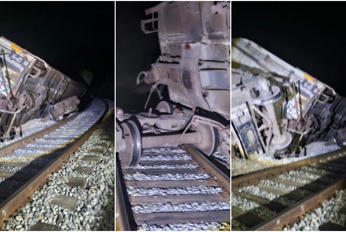 Tren Interoceánico sufre otro descarrilamiento en Oaxaca