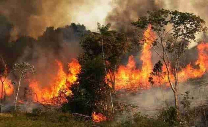 Tres incendios activos en las tenencias de Morelia