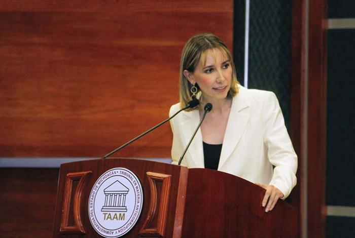 Tribunal en Materia Administrativa de Michoacán entrega informe de labores de 2025