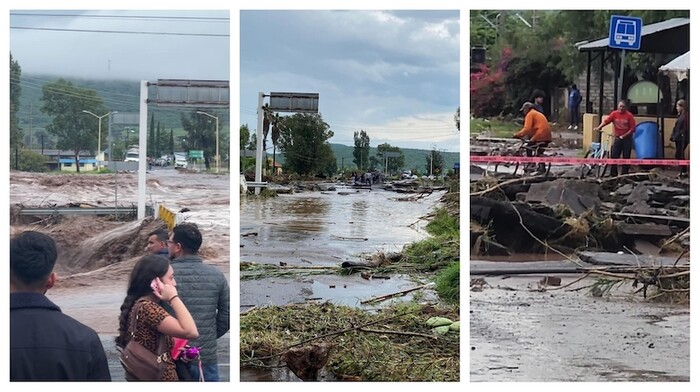 Tromba deja inundaciones en Tlazazalca y Purépero