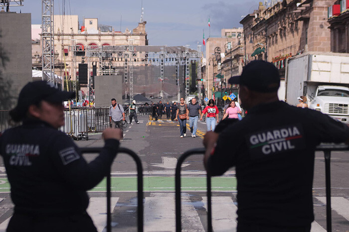 Ubica los 20 accesos controlados, para ingresar al Desfile Cívico–Militar del 16 de septiembre