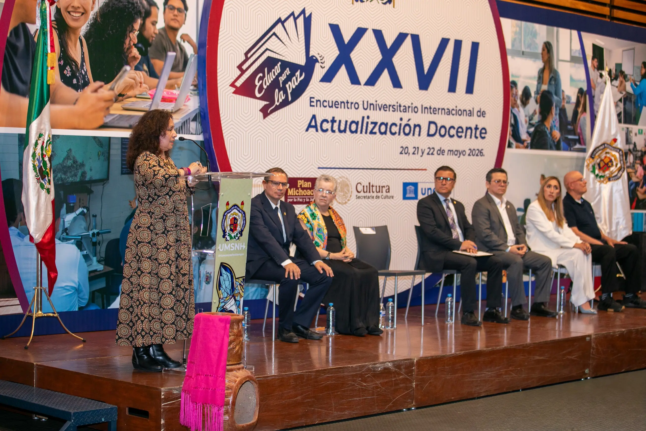 UMSNH, PROMOTORA DE LA CONSTRUCCIÓN DE CULTURA DE PAZ, DESTACA SECRETARÍA DE CULTURA DEL GOBIERNO DE MÉXICO