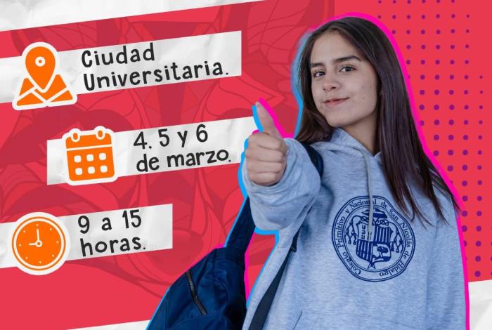 UMSNH se alista para la ExpOrienta 2026; se realizará este 4, 5 y 6 de marzo