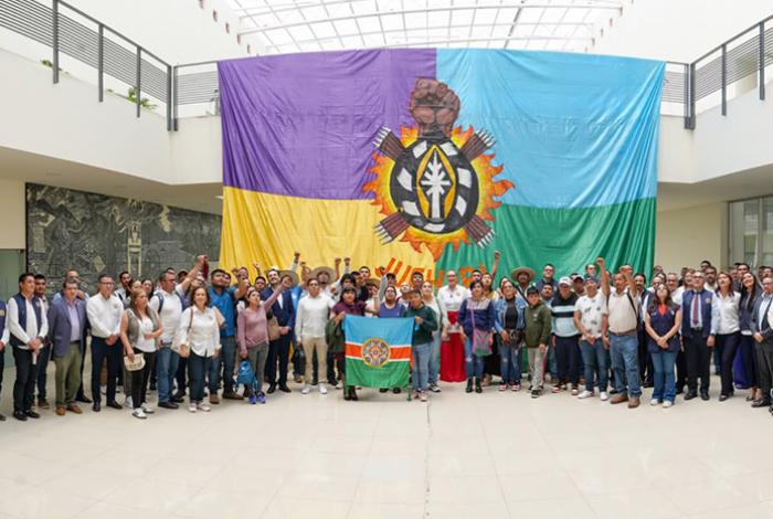 UMSNH vuelve a marcar historia, señala Yarabí Ávila al firmar convenio con el Consejo Supremo Indígena
