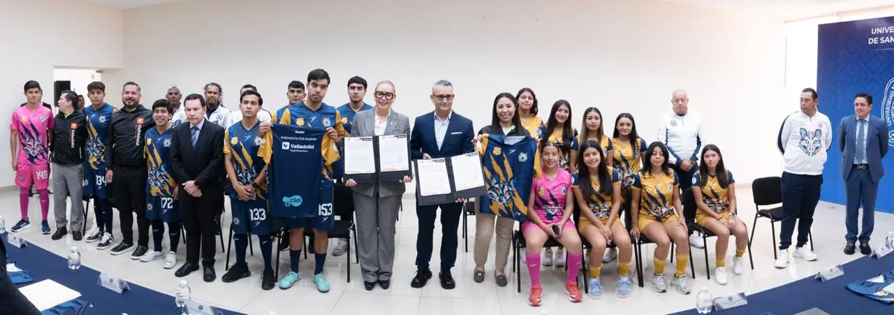 UMSNH y Caja Morelia Valladolid cierran convenio en beneficio del deporte; se destaca compromiso social de ambas instancias