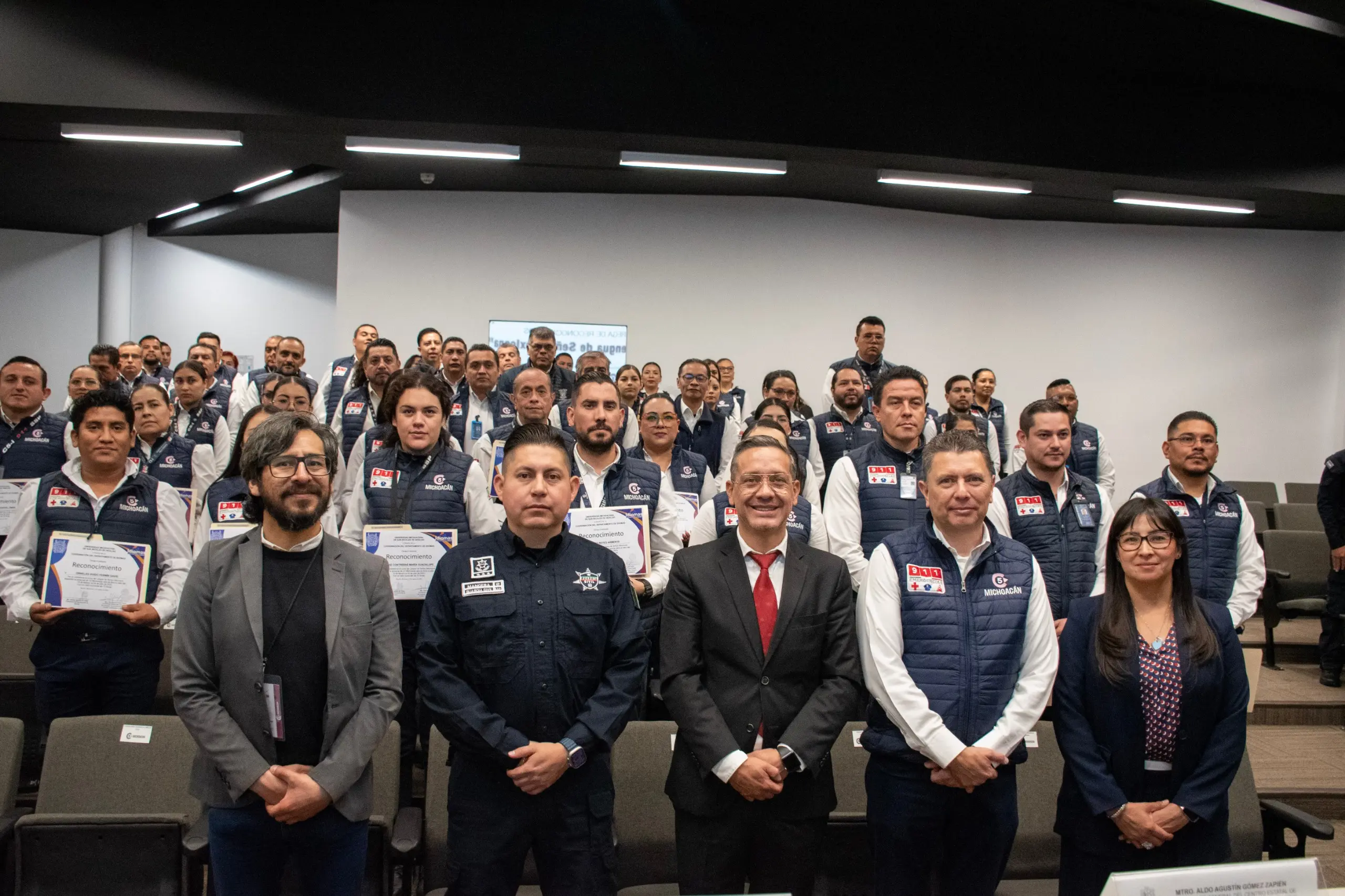 UMSNH y SSP impulsan una cultura de la inclusión; concluye Curso de Lengua de Señas Mexicana