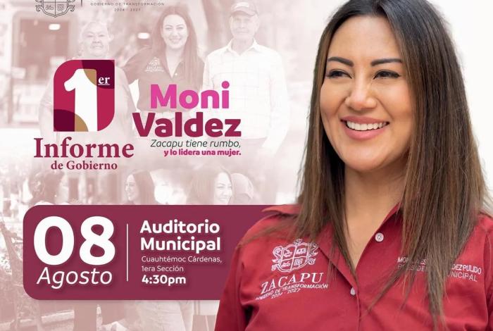Un año histórico para Zacapu con liderazgo y transformación, Mónica Valdez rendirá informe próximo viernes
