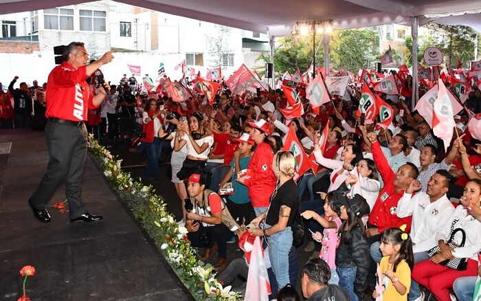 Un buen priista apoya a su partido y a los candidatos del PRI: Alejandro Moreno