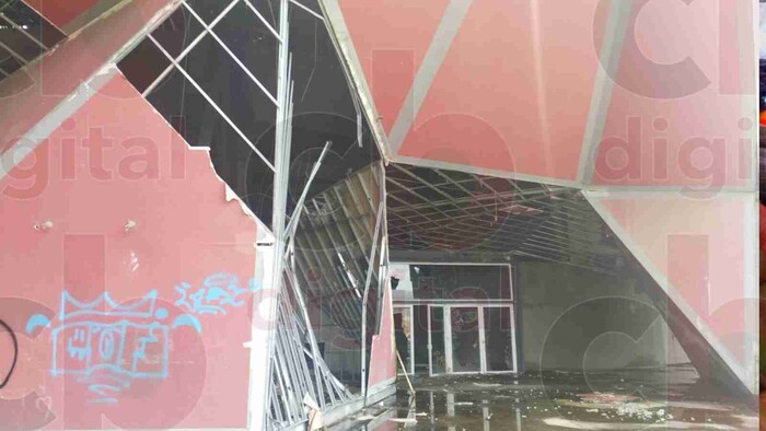 Un cascarón abandonado así se encuentra el Auditorio Bicentenario de Morelia