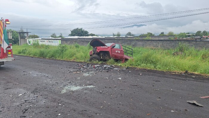 Un muerto y un lesionado en aparatoso accidente carretero