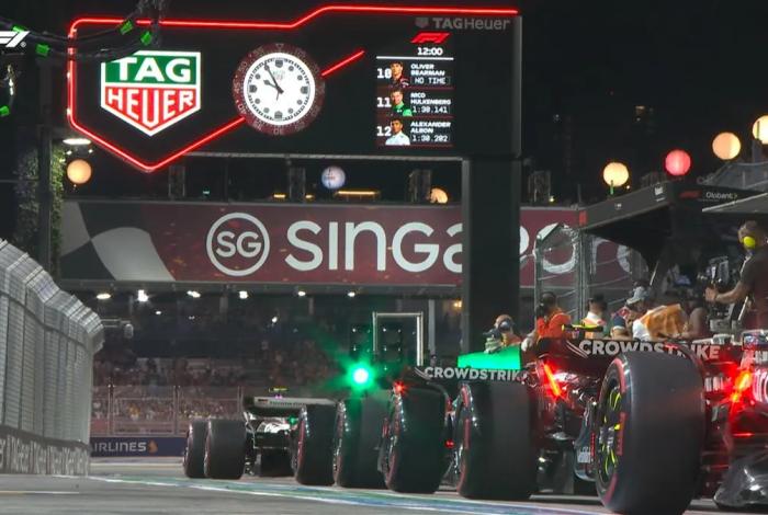 Un sorprendente Russell arrebata y se queda con la pole para el Gran Premio de Singapur