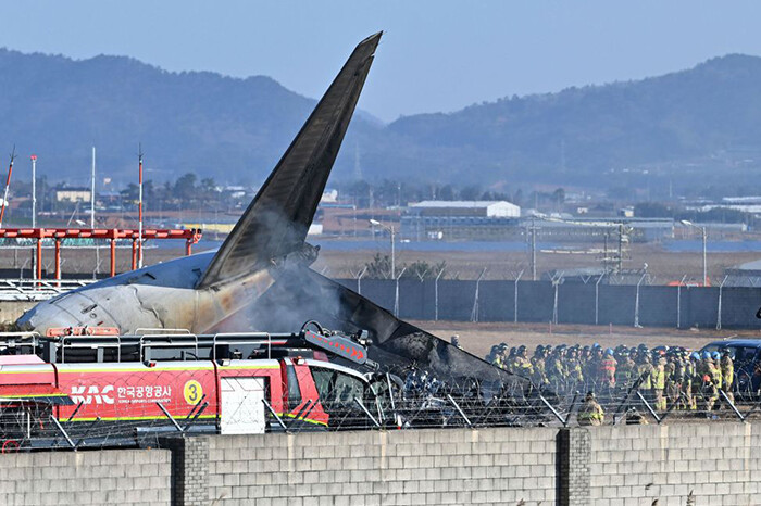 Un total de 179 personas, menos 2 rescatadas, habrían muerto en accidente en Corea del Sur