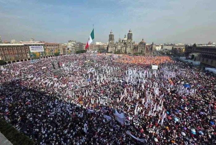Un Zócalo lleno confirma el respaldo al proyecto de transformación: Jesús Mora