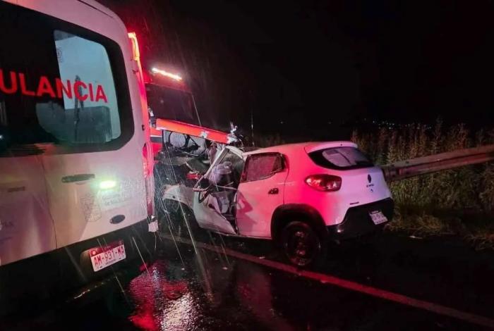 Una fuerte accidente en la carretera de Zacapu – Villa Jiménez deja un muerto