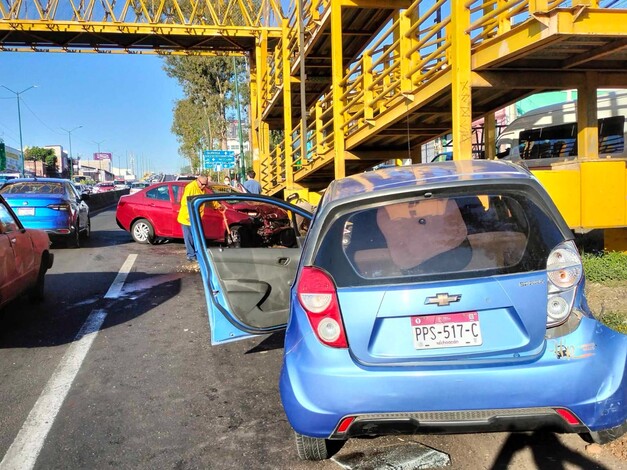 Una vuelta en “U” acabó mal en la Av. Madero