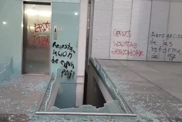 UNAM denunciará daños causados por “Bloque negro” en protesta en CDMX