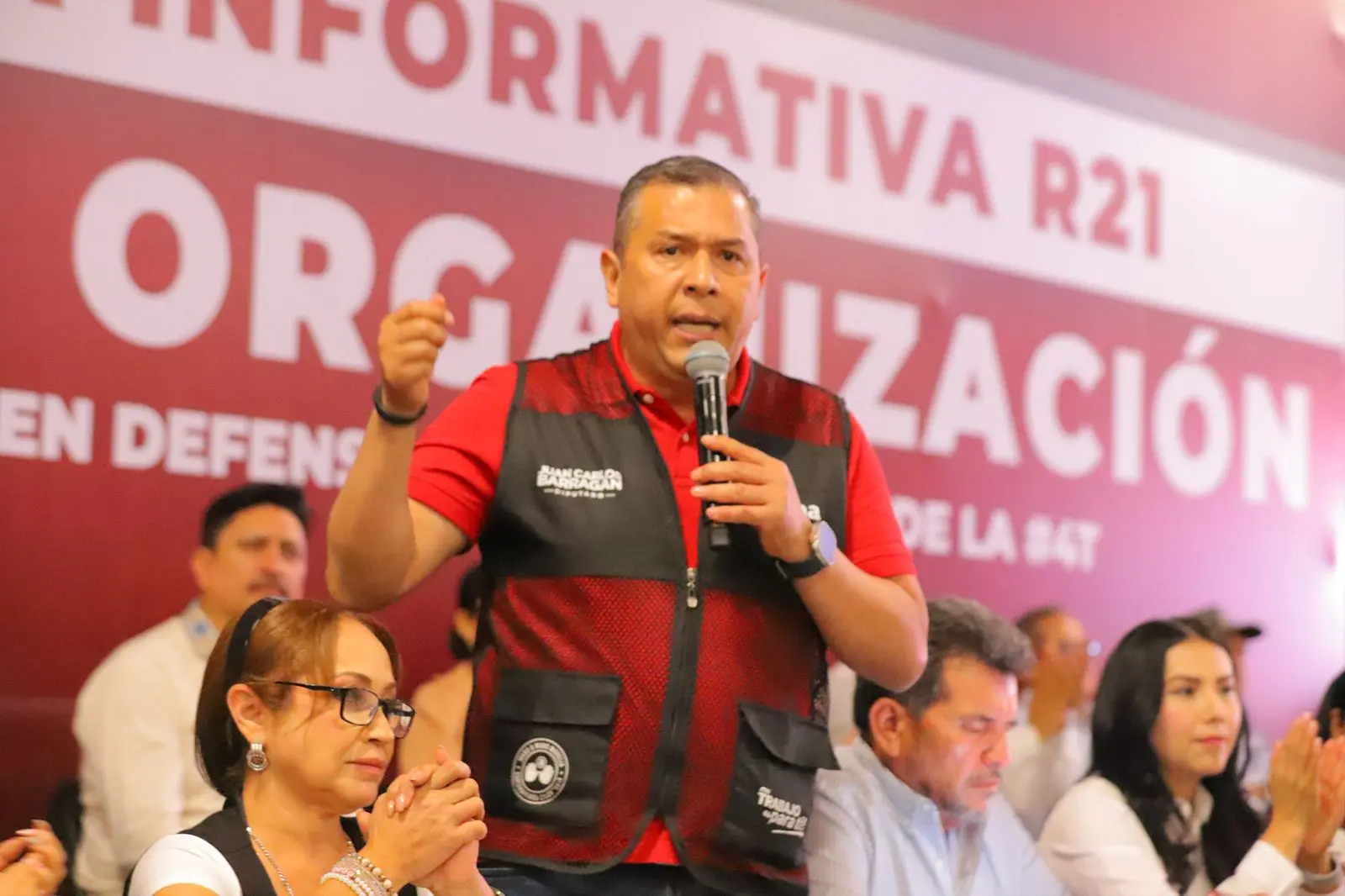 Unidad, el proyecto de transformación está por encima de intereses personales: JC Barragán